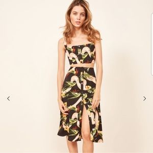 Reformation Black Bird of Paradise Grazia Set